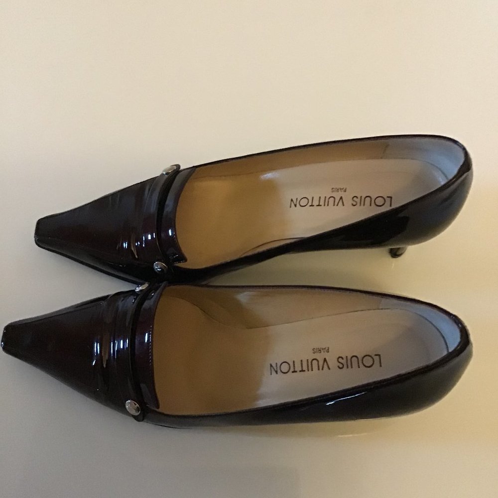 Louis Vuitton Shoes Amarante/Bordeaux Size 39 1/2 Excellent condition